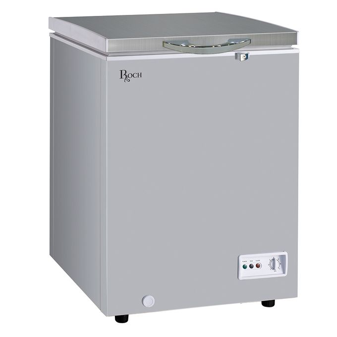 Roch RCF-180-G Chest Freezer, 140L - Silver  (1YR WRTY)