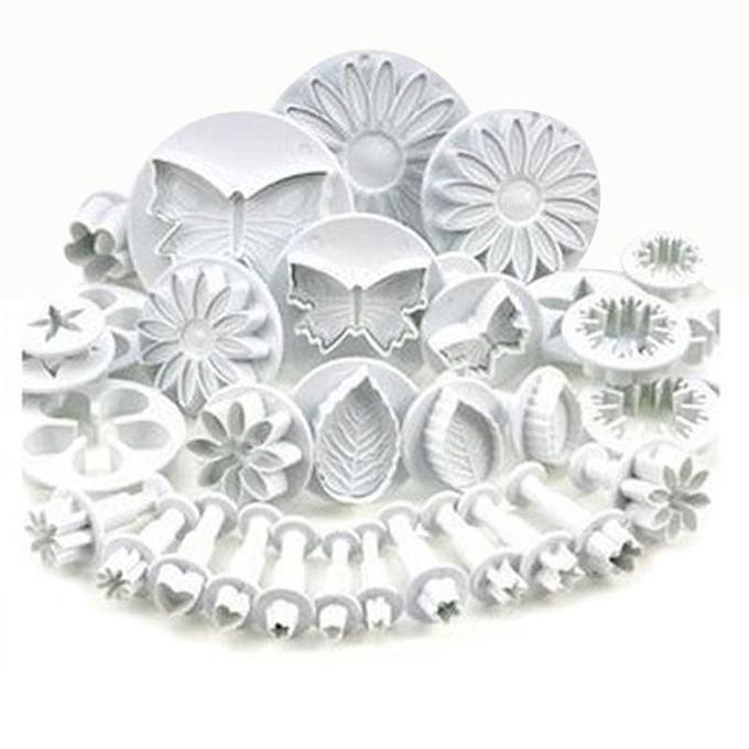 33pcs bake tool flower plunger fondant mold cutter