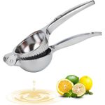 KnMn Large Size Lemon Squeezer Heavy Duty Zinc Manual Lemon Juicer