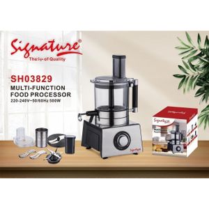 Signature Multi Function Blender / Food Processor/ Juicer (500W) (SH03829)