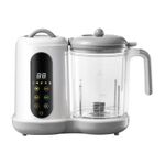 Flushrenic Baby Food Maker,Baby Food Maker with Timer,Large Capacity, Multifunctional Cooking Food Mills for Camping Travel