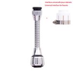 Rotable Foaming Faucet Extender