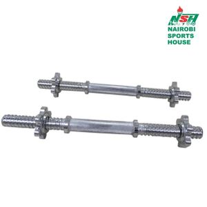 Fitness Chrome Dumbell Bar : 14"