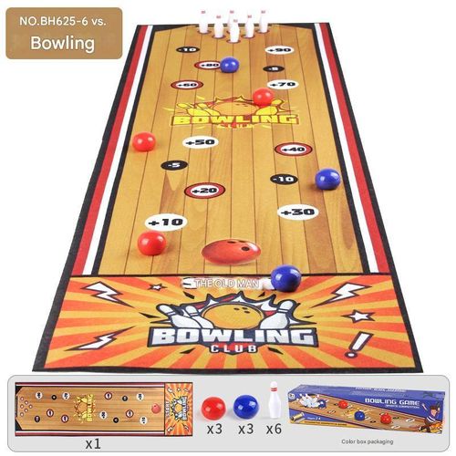 Children's tabletop bowling toy, children's board games, educational toys