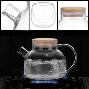 Glass Teapot Kettle 1ltr