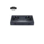 Macro Double Gas Burner Table Top Metallic Two Stainless Burner 2 Gas Cooker Stove