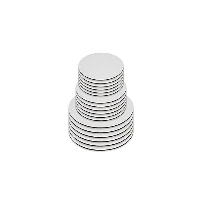 Round White Cake Boards
