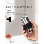 Manual Coffee Bean Grinder - Conical Burr Coffee Grinder With Hand Crank