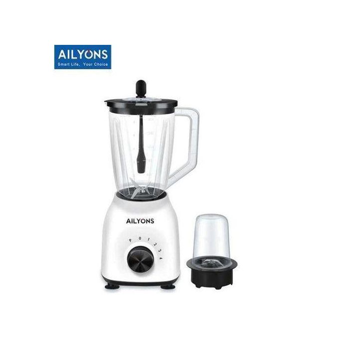 AILYONS Blender 2 In 1 With Grinder Machine -WHITE,