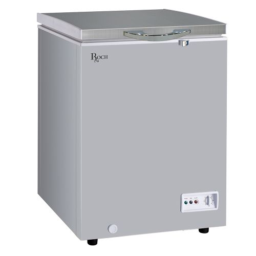 Roch RCF-180-G Chest Freezer, 140L - Silver  (1YR WRTY)