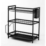 Metallic Quality Dish Rack 3 TIER