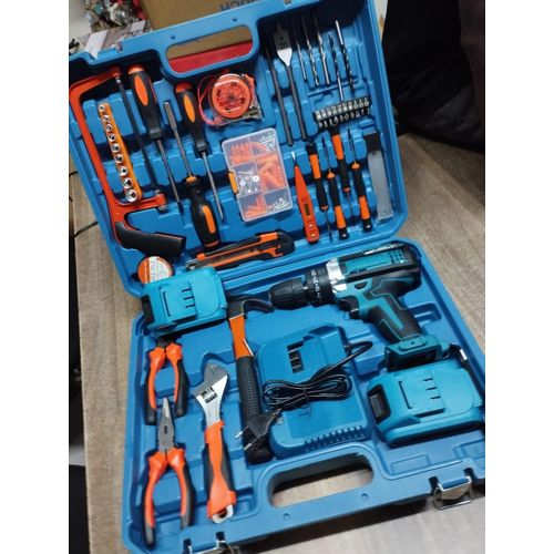Makita Cordless Drill 47PC Tool Set 36v WITH 2 Batteries