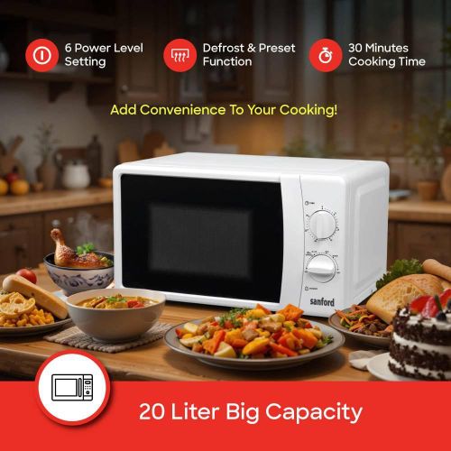 Sanford Microwave 20ltrs Solo 1150W SF5629MO (2YR WRTY) HIGH WATTS, SAVE ELECTRICITY