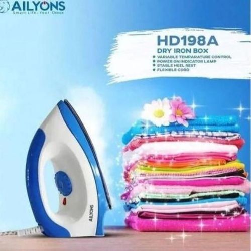 AILYONS  HD 198A Dry Iron Box Smooth, Safe &amp; Effortless Ironing