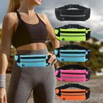 Sporty Waist Belt Bag with Phone Holder, Ideal for Runners - Comfortable and Stylish Running Belt for Men and Women