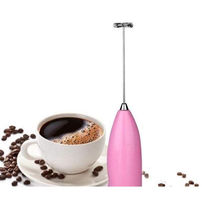 Hot Sale Mini Electric Whisk Mixer Stirrer Milk Frother/ Egg Beater, Mini Electric Whisk Mixer Stirrer Stainless Steel Stem Egg Beater For Coffee, (battery not included)MULTICOLOR