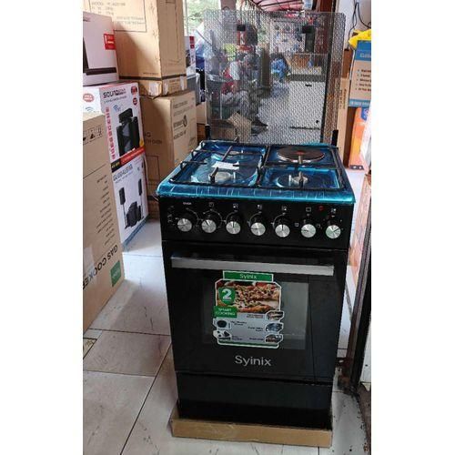Syinix r 3+1 standing cooker 50*55 with lectric oven cooker