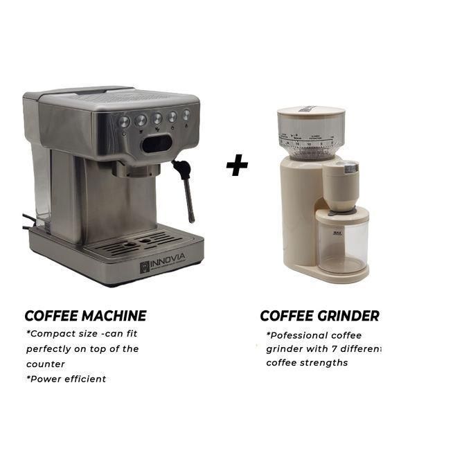 Coffee Expresso &amp; Cappuccino Espresso Coffee Machine With Grinder