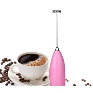 Hot Sale Mini Electric Whisk Mixer Stirrer Milk Frother/ Egg Beater, Mini Electric Whisk Mixer Stirrer Stainless Steel Stem Egg Beater For Coffee, (battery not included)MULTICOLOR
