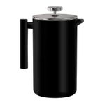 Double Wall Stainless Steel Coffee French Press Maker - Black