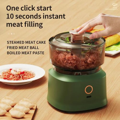 Mini Wireless Electric Baby Food Maker Dual Purpose Garlic Puree 350ml Usb Charging Kitchen Food Shredder Meat Grinder Vegetable