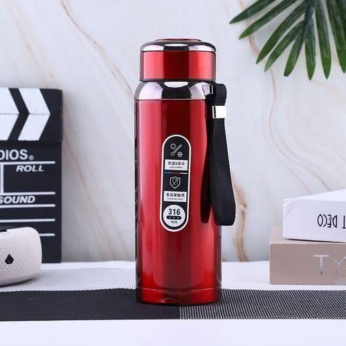 Stainless Steel Flask Thermos 1000ML Water Bottles-Leakproof &amp; 24-Hour Temperature Retention​