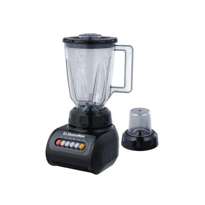 Em Electromate Blender 2 in 1  BD02  350W Powerful Kitchen Blender and Grinder Black