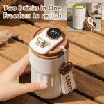 316 stainless steel thermos bottle with LED temperature display