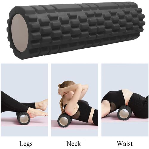 EVA Grid Foam Massage Roller Yoga Pilates Fitness Physiotherapy Rehabilitation
