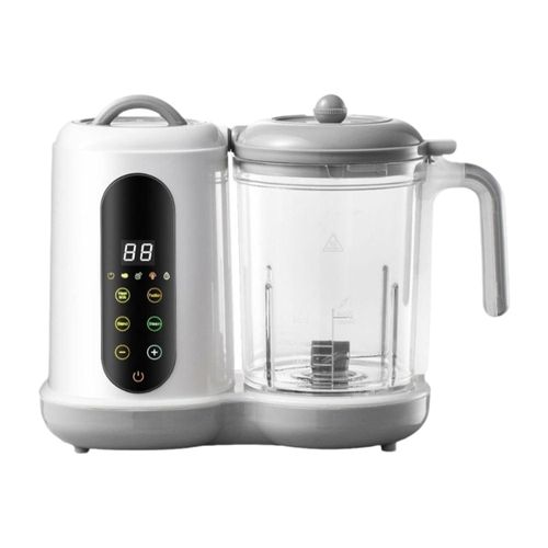 Flushrenic Baby Food Maker,Baby Food Maker with Timer,Large Capacity, Multifunctional Cooking Food Mills for Camping Travel