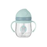 Flushrenic baby bottle,Spill-Proof Sippy Cup, Toddler Cup with Straw and Handle, Anti-drop, Anti-choking for Boys Girls Child