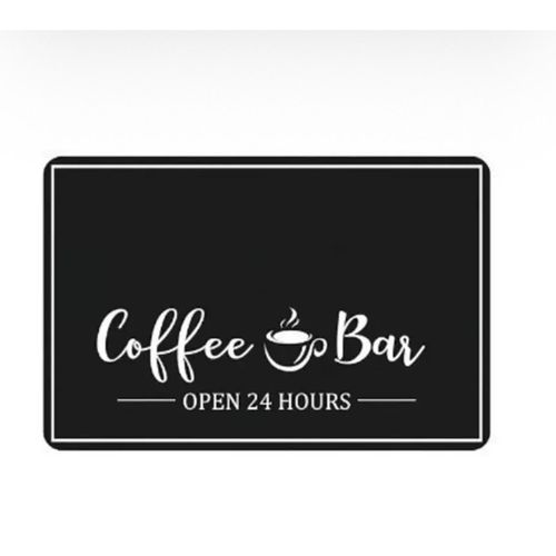 Flushrenic Coaster,Coffee mat,Coffee mat for countertop,Coffee placemats,Hide Stain Rubber Backed Absorbent Dish Drying Mat