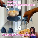Kitchen Supplies  Anti Scald Trays Anti Slip Tools