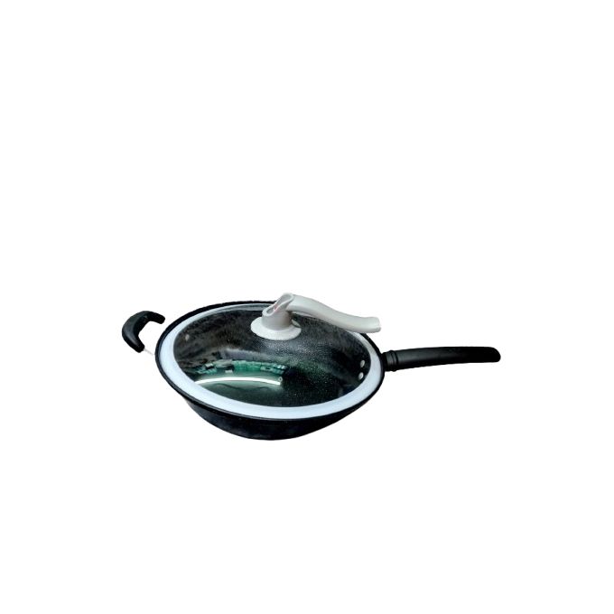 Non-Stick Frying Pan with Glass Lid - Effortless Cooking, Every Time