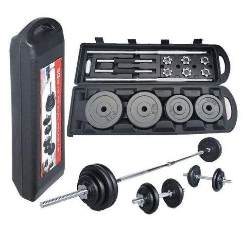 50kgs Set Dumbbells/barbell With A Portable Case