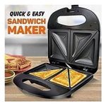 Sokany  2 Slice Sandwich Maker Toaster - Removable Non-Stick Plates ,  Stainless Steel