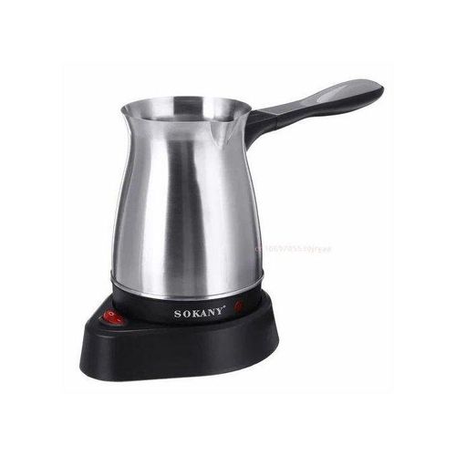 Sokany 220V Coffee e 500ml Stainless Steel Separated Italian Mocha Pot Greek T Electric Coffee Portable for Espresso Machine