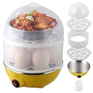 Double Layer Egg Boiler Egg Vegetable/Corn Steamer