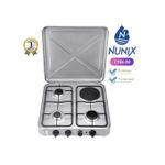 Nunix 3 Gas +1 Electric Table Top Cooker