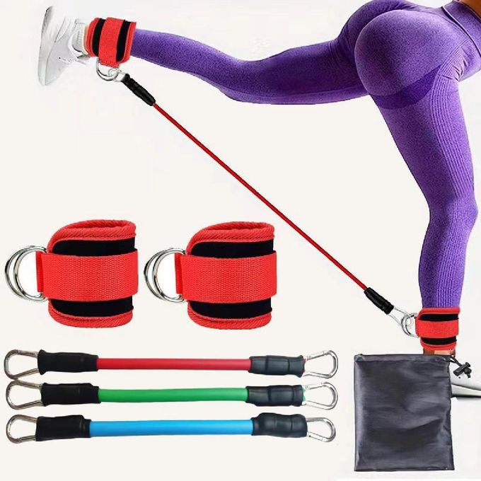 Fitness Buckle Hip Trainer Foot Ring Leg Ankle Strap Training Device