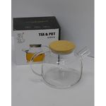 Glass Teapot Kettle 1ltr