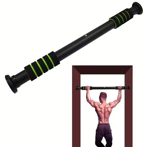 Adjustable door frame hanging rod, indoor wall-mounted horizontal bar fitness equipment, suitable for strength training