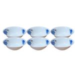 Sundabest Set Of 6 White Bowl (11127)