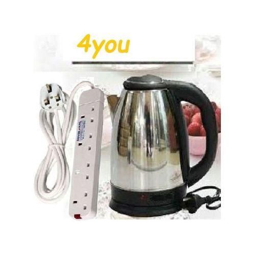 4you Automatic 2l Water Heater Electric Kettle Plus Free Iron Box