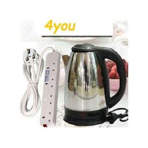 4you Automatic 2l Water Heater Electric Kettle Plus Free Iron Box