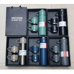 Un breakable stainless steel Gift pack thermocup 500ml +130ml cups &amp;gift bag