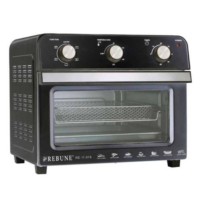 Rebune Air Fryer Oven, 22L With Rotisserie Function