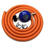 School Lab Regulator FOR 6KG GAS Regulator Plus FREE Pipe+ 2 Free Hose Clamps Clips