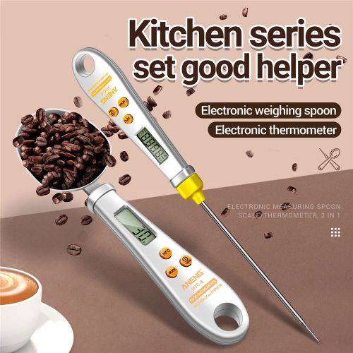 2 In 1 Electronic Measuring Spoon/Thermometer Kitchen Gadgets
