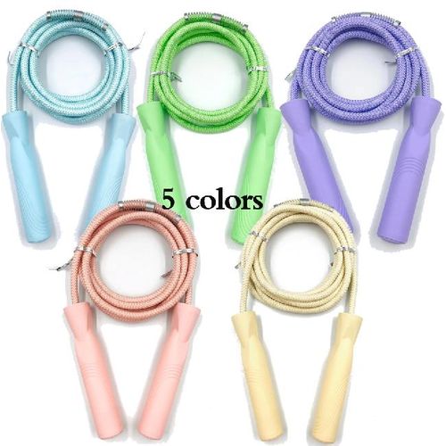YWZX Professional Training Weighted Jump Rope for Fitness &amp; Exercise（ colors will be shipped randomly）